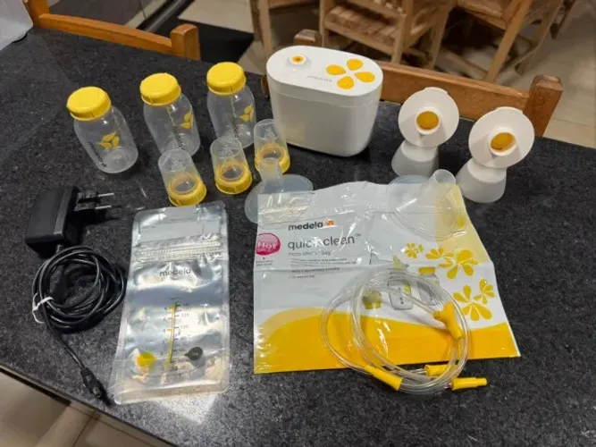 Medela Kit bomda de leite materno duplo Americano