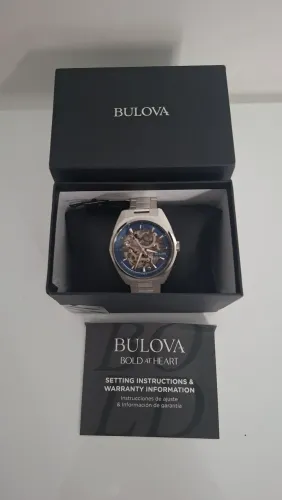 Relógio bulova surveyor azul