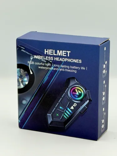 Fone para Capacete de Moto Bluetooth Novo Intercomunicador Sem Fio Chamadas Música 