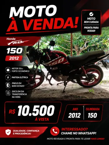 Fan 150 2012 Completa - Excelente Estado