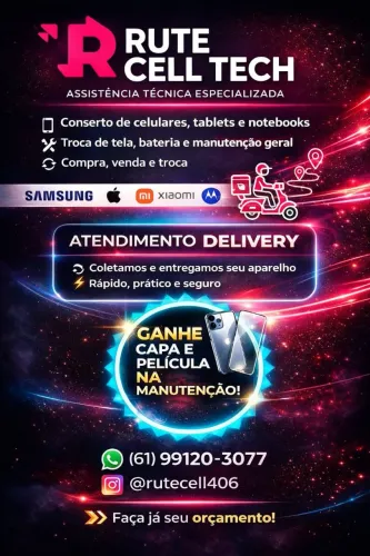 Assistência Técnica de Celulares a Domicílio/ Delivery 