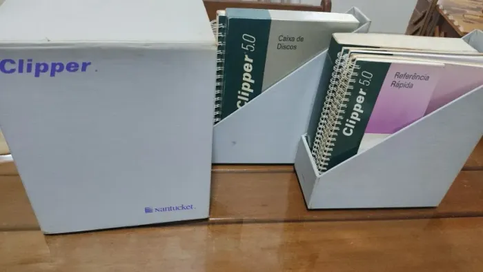 Clipper 5.0 Nantucket Completo com Box, Manuais e 7 Disquetes Originais