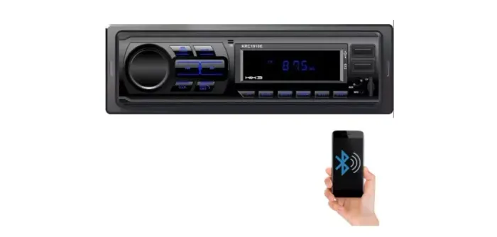 Rádio Som Aparelho Mp3 Bluetooth Rádio AUX Universal Gol Celta Palio Onix Corsa Classic