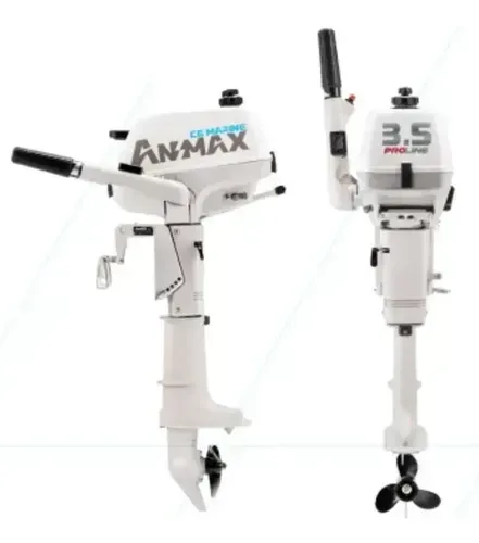 Motor Anmax 3,5HP Manual - Motor de Popa Novo