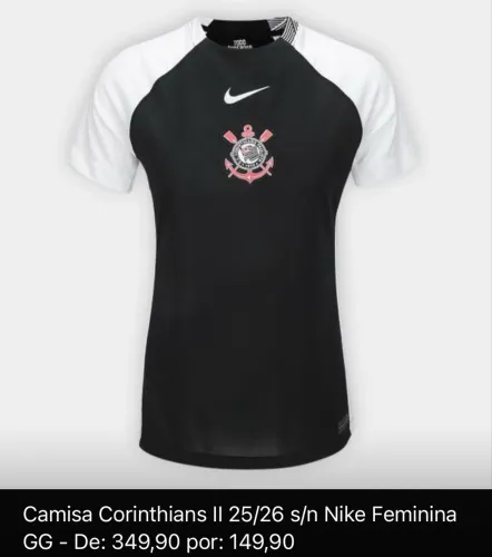 Camisa Corinthians GG