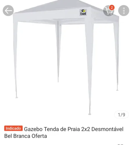 Tenda Gazebo 2x2