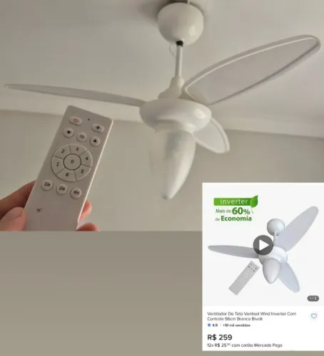 Ventilador inverter