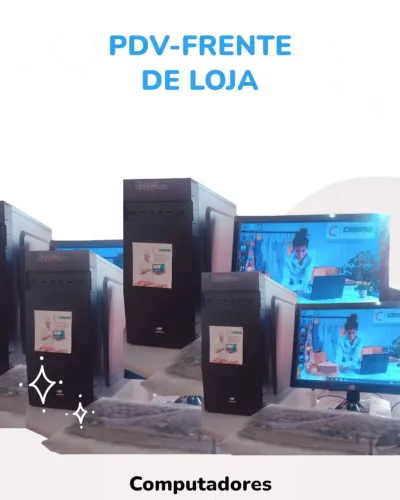 Computador com sistema para lojas