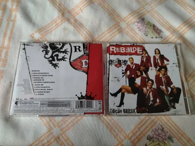 RBD Rebelde Edição Brasil CD 2005