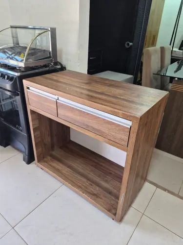 Balcão de cozinha com 2 gavetas