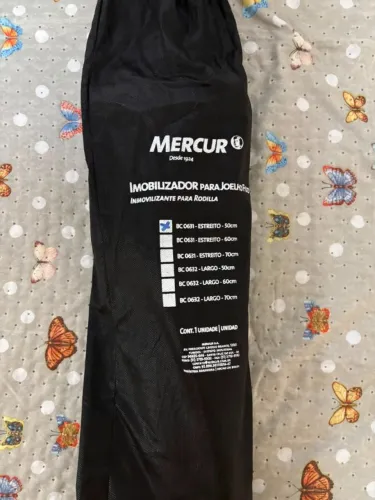 Imobilizador para Joelho Fixo Mercur - Estreito - Tamanho P