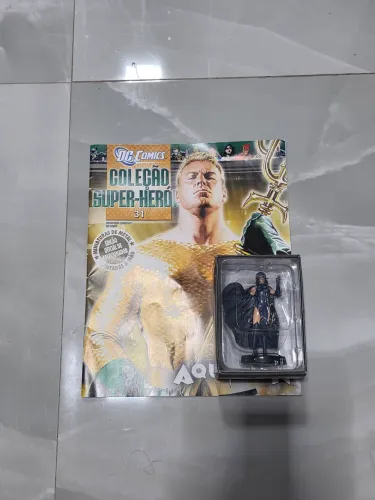 Miniatura Metal Ravena Eaglemoss + Revista Aquaman Ed 31