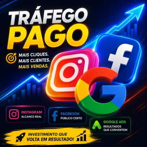 Gestor de Tráfego Pago | Facebook Ads, BM e TikTok