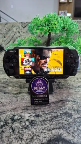 SONY PSP BLACK DESBLOQUEADO COM 70 JOGOS