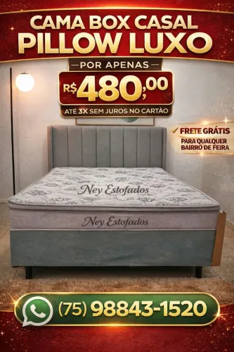 VALORIZE O SEU AMBIENTE COMPRE SUA CAMA NO LUGAR CERTO