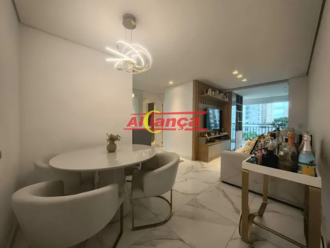 The Gate Guarulhos - 81m² | 3 Dorms (1 Suíte) | Varanda Gourmet | 1 Vaga Coberta
