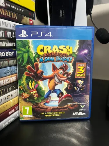 Jogo Crash Bandicoot Trilogy - PS4