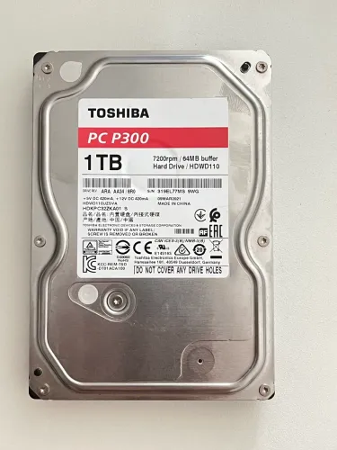 HD 3.5 Toshiba 1 TB - Grande - Saudável
