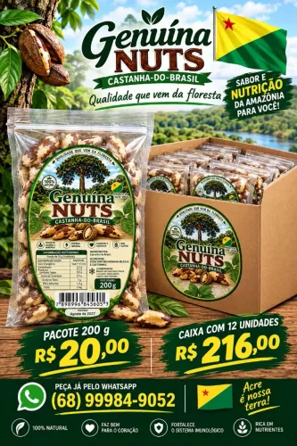 Castanha do Brasil 200 gramas