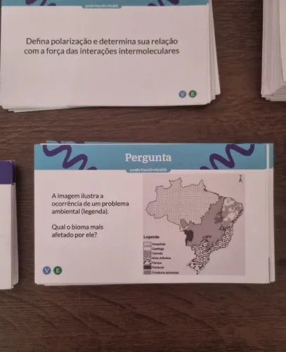 Flashcards p/ Enem, PAS e vestibulares 