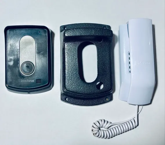 Interfone Porteiro Sem Fio Intelbras Tis5000 Preto