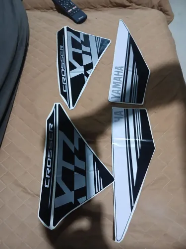 Kit adesivo preto xtz crosser 150