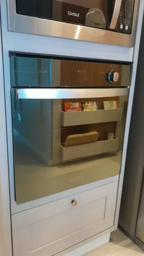 FORNO DE EMBUTIR A GAS 78L - BRASTEMP