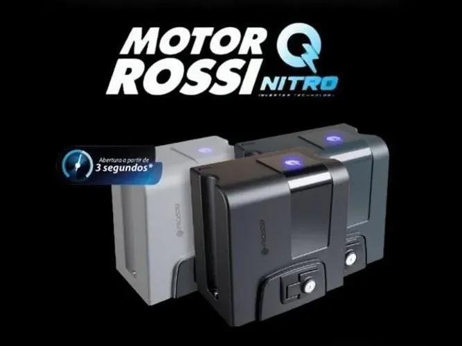 MOTOR PORTÃO ROSSI NITRO ( equipamento já instalado)