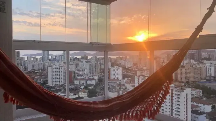 Apartamento para venda tem 111 metros quadrados com 3 quartos em Ponta da Praia - Santos -
