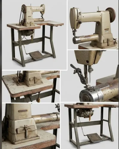 Máquina de Costura Industrial de Braço Esquerdo