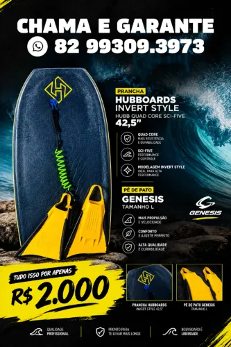 PRANCHA DE BODYBOARD