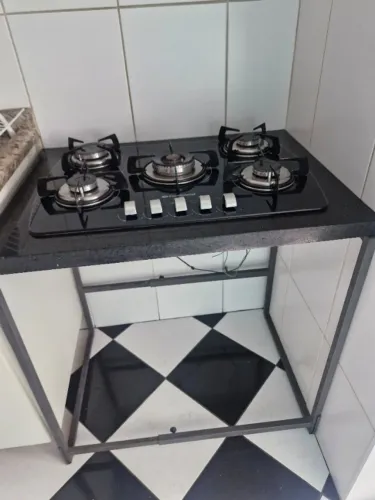 Fogão cocktop 5 bocas