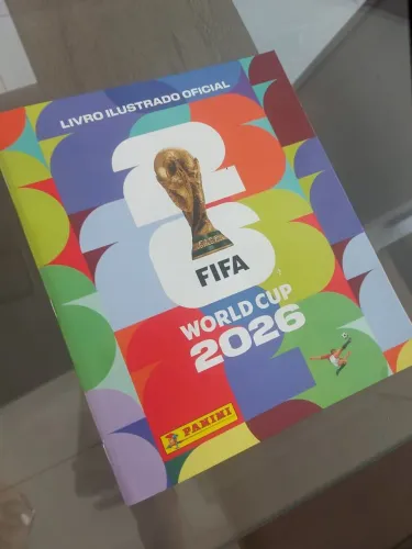 Álbum copa do mundo  2026 capa mole/brochura 