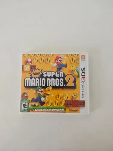 Jogo Mario Bros 2 Nintendo 3DS - Mídia Física com Encarte e Manuais