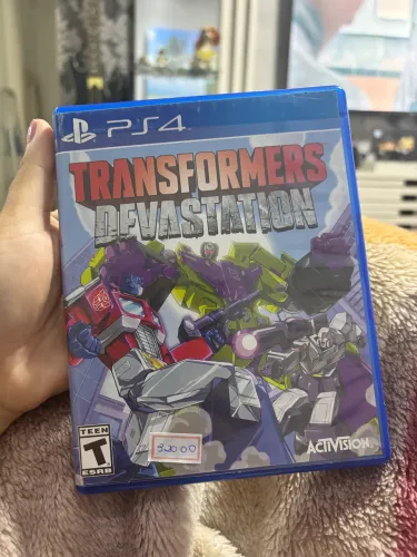 Transformes Devastation ps4 (item de colecionador)