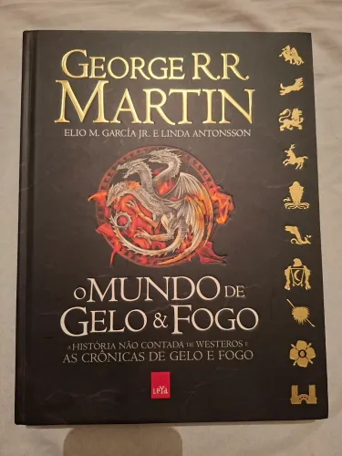 O mundo de Gelo e fogo, game of thrones