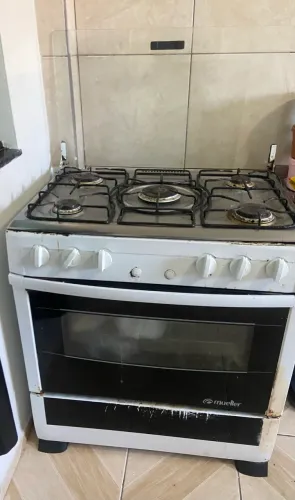 Fogão Mueller 5 bocas usado - funcionando