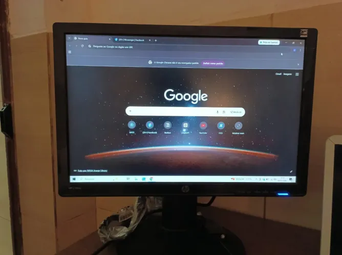 MONITOR HP 19 POLEGADAS - FUNCIONANDO PERFEITO!
