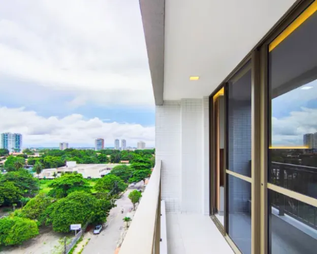 Apartamento Studio, Guararapes, 01 Quarto - Mobiliado