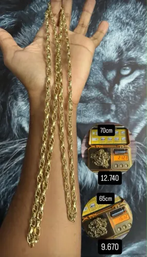 Corrente de ouro 18k (750) 