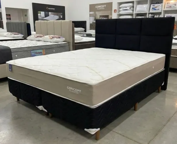 Cama Queen concept molas ensacadas individualmente 