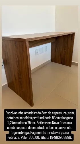 Escrivaninha escritório home office estudos