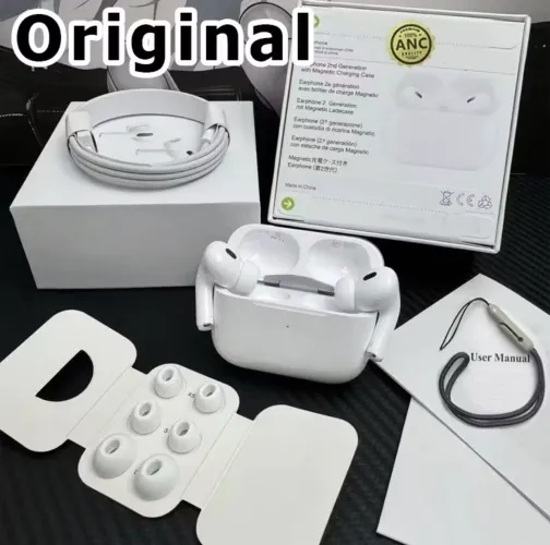 Fone de Ouvido Sem Fio Bluetooth Pro 6 com Cancelamento de Ruído - Novo
