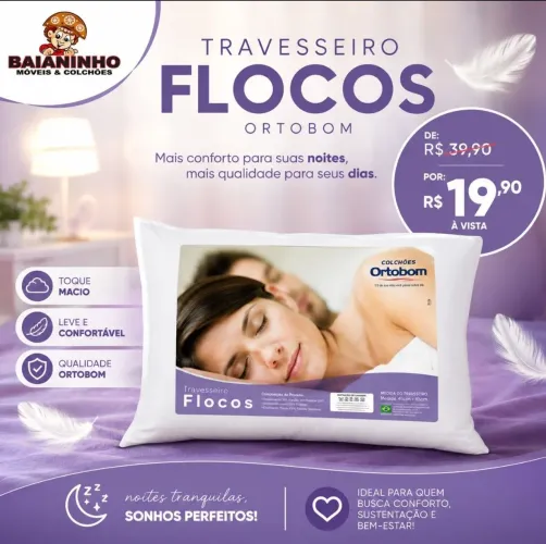Travesseiro em oferta