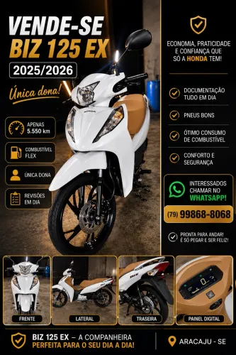 Biz 125 EX 2025/2026