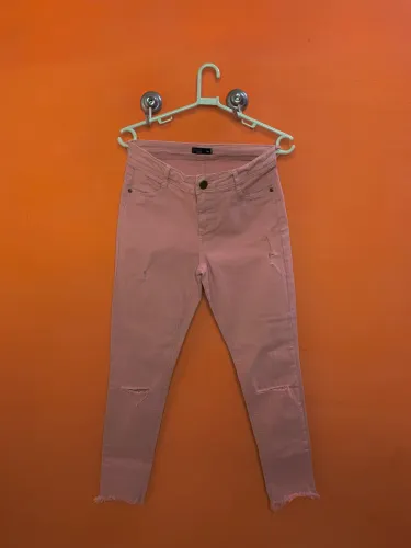 Calça rosa