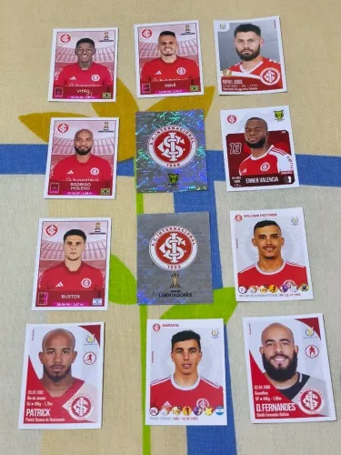 Kit Internacional com 12 figurinhas 