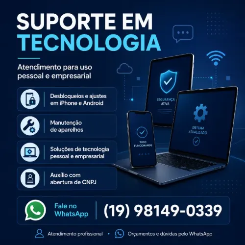 Suporte em tecnologia