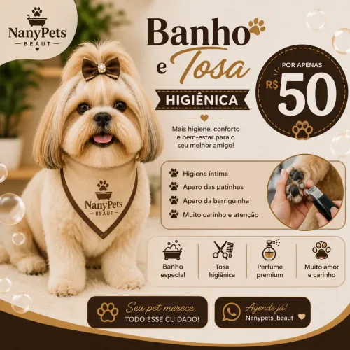 Banho e tosa higiênica