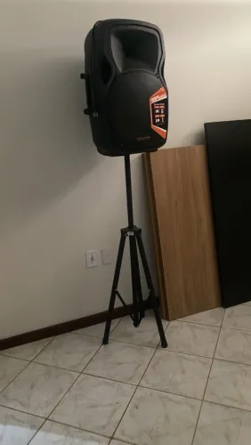 Caixa Som Ativa 600w Hayonik Cpa 15600I Bluetooth C/ Tripé P